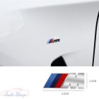 BMW gyári M Fekete EMBLÉMA