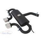 Volkswagen Golf 5 / 6 R30 / R32 Design Kipufogódob Adapterekkel (Évj. 2003 - 2013) Minőségi termék 