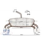 Volkswagen Golf 7 VII (MK7) R Design Hátsó Kipufogódob  2013 - 2019