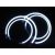 BMW ANGEL EYES  -- COB  --  LED 2 X 131MM , 2 X 146 MM