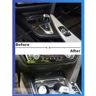 Vezeték nélküli telefon töltő BMW F30 F31 F32 F33 F34 F35 F36 M4 F82 3 4 Szériákhoz 15w gyors töltő funkció Belső Töltőlap Telefontartó 