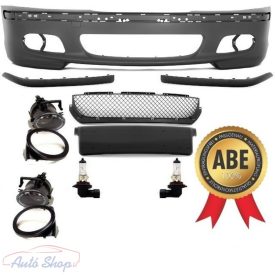   BMW E46  M3 M-Tech M-Packet első lökhárító , ködlámpa szett  .