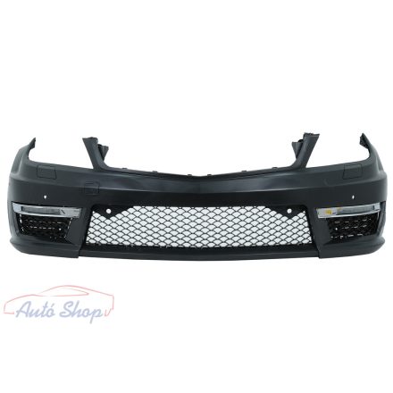  Mercedes C-osztály Első lökhárító szett C-osztály W204 S204 C204 (2007-2015) Facelift C63 Design modellekhez