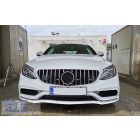 Mercedes C-osztály W205 S205 C205 A205 (2014-2018) Limousine T-Model Coupe Cabriolet Első lökhárító C63 Style