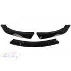 BMW E46 Limuzin , Touring Fényes fekete első lökhárító spoiler , lipe.