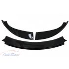BMW E60 Limuzin , E61 Touring Első koptató , Spoiler alkalmas M5 OE lökhárítóhoz (2003-2010) Fényes fekete
