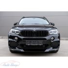 BMW X5 F15 (2014-2018)  Első lökháritó fényes fekete spoiler , koptató 