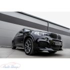 BMW X5 F15 (2014-2018)  Első lökháritó fényes fekete spoiler , koptató 