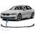 BMW F30 , F31 Első lökháritó fényes fekete spoiler , koptató 2011-2019