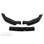 BMW X3 G01 X4 G02 LCI  2020- Első lökháritó fényes fekete spoiler, koptató M-Packet , M-Tech , M-Performance