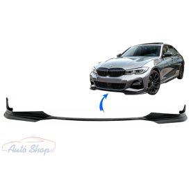   BMW G20 G21 G28 M-Performance első lökhárító spoiler,Splitter, Lippe, lakk fekete  BMW 3-as, G20, 2019-