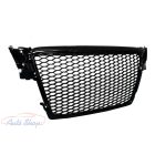 AUDI A4 B8 2007-2012 lakkozott fekete RS stílusú hűtőrács