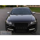 Audi A6 C6 4F 4F2 Jelnélküli Fekete Hűtőrács RS Design (Évj.: 2004 - 2011) 