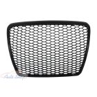 Audi A6 C6 4F 4F2 Jelnélküli Fekete Hűtőrács RS Design (Évj.: 2004 - 2011) 