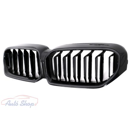 BMW G30/G31 LEDES Fényes Fekete Hűtőrács  M-Performance Led Design M-Power 2020-2023
