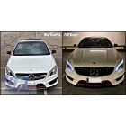 Mercedes CLA C117 X117 W117 Facelift  Hűtőrács CLA45 GT-R Panamericana AMG Design  Fényes Fekete modell (2016-2018)