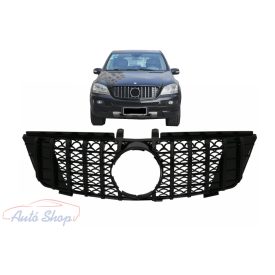   Mercedes Benz ML W164  2005-2008 Fényes Fekete hűtőrács Panamerica AMG GT-R stílusban