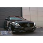 Mercedes Benz W205 C205 C-osztály 2014-2018 Fényes fekete hűtőrács Panamerica AMG GT-R stílusban (360fokos kamerával) Minőségi termék