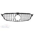 Mercedes-Benz C-Klasse (W205) AMG GT-R Panamericana Jelnélküli Hűtőrács Fekete-Króm Évj.: 2014 - 2018 Minőségi termék