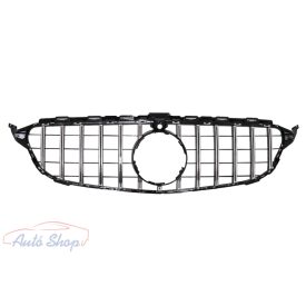   Mercedes-Benz C-Klasse (W205) AMG GT-R Panamericana Jelnélküli Hűtőrács Fekete-Króm Évj.: 2014 - 2018 Minőségi termék