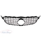 Mercedes-Benz C-Klasse (W205) AMG GT-R Panamericana Jelnélküli Hűtőrács Fekete-Króm Évj.: 2014 - 2018 Minőségi termék