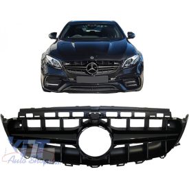   Mercedes-Benz E-Class E63 AMG Style Fényes Fekete Hűtőrács Évj.: 2016-tól AMG LINE  Minőségi termék