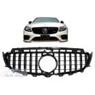 Mercedes-Benz E-Klasse (W213, S213, C238) GT-R Panamerica Style Jelnélküli Fekete Hűtőrács Évj.: 2016-tól