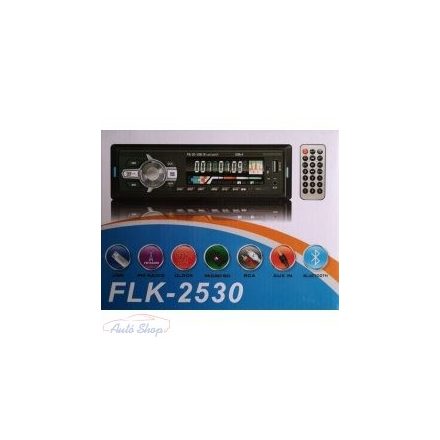 FLK-2530 autórádió LED kijelzővel és távirányítóval