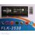 FLK-2530 autórádió LED kijelzővel és távirányítóval