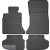 BMW F10 F11 facelift Frogum 542780 fekete gumiszőnyeg szett
