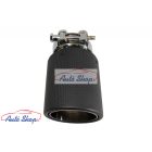 MATT CARBON KIPUFOGÓVÉG  Karosszéria kiegészítők, Kipufogóvégek / kipufogó rendszerek 68mm bemenet