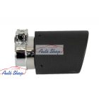 MATT CARBON KIPUFOGÓVÉG  Karosszéria kiegészítők, Kipufogóvégek / kipufogó rendszerek 68mm bemenet