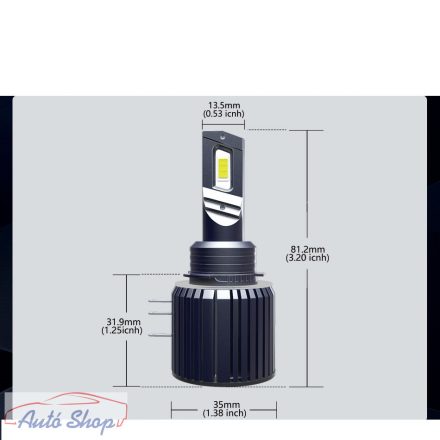 H15 LED izzók Canbus No Error 80W 20000LM 