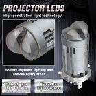 H4 LED izzó autós fényszóró, nagy teljesítményű CANBUS izzó 1:1 Új Generációs Turbo led izzó 800000LM fényszóró izzó világítás