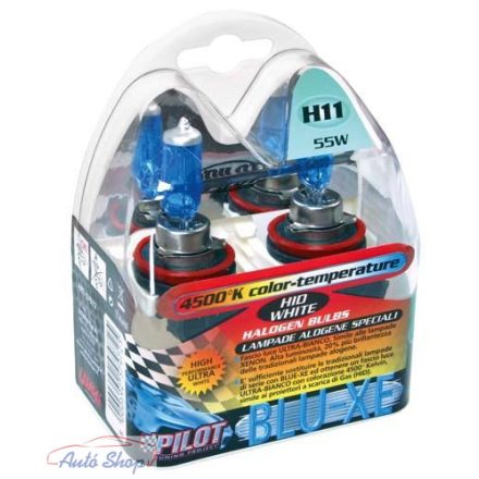  H8 H11  XENON HATÁSÚ IZZÓ (2DB) XENON FEHÉR- 4500K-