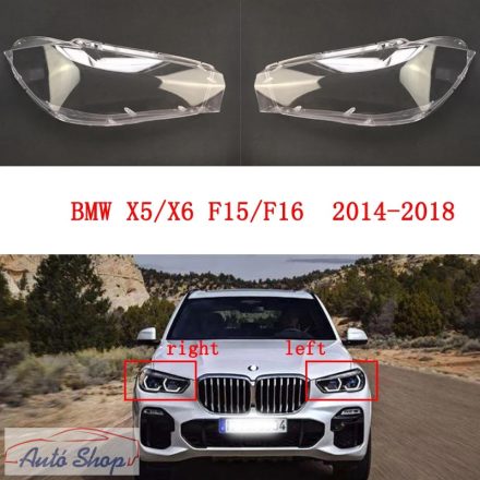 BMW X5 F15 X6 F16 Első fényszóró , Lámpabúra szett , 2013-2019 , Minőségi termék
