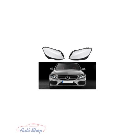 Mercedes W205 S205 T-Model C-Class lámpabúra, lámpa búra fényszóró búra 2014-2018