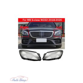   Mercedes S-Class W222 Facelift LÁMPA BÚRA SZETT 2017-2020 , lámpabúra fényszóró búra Minőségi termék