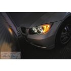Angel Eyes fényszórók BMW 3-as szériához (E90, E91, 2005-2011) fekete színben 63116942721, 63116942747, 63116942722, 63116942748