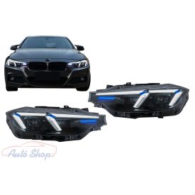   LED fényszórók BMW 3-as sorozat F30 F31 Sedan Touring (2011.10.-2015.05.) modellekhez, G20 2024 Design frissítéssel