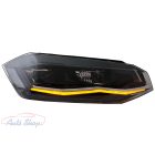 VW Polo AW MK6 (2018-2020) modellhez használható LED-es fényszórók dinamikus indítással és szekvenciális fordulólámpával