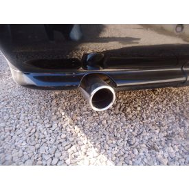   Kipufogó vég, univerzális, csavarozható Rozsdamentes acél Par209