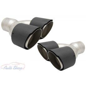 DUPLA  CARBON KIPUFOGÓ VÉG 