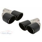 Karbon Kipufogó Végek Polírozott Kivitelű  kipufogó vég pár Kipufogóvégek