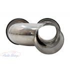 Karbon Kipufogó Végek Polírozott Kivitelű  kipufogó vég pár Kipufogóvégek