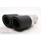  CARBON KIPUFOGÓVÉG ,  DUPLA , MATT CARBON 