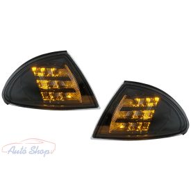   BMW 3-as sorozat E46 Sedan Touring Első irányjelző LED-es irányjelző modellekhez, fekete színben (1998-2001)