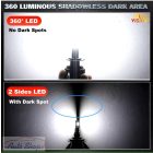 H8 LED izzó  autós fényszóró, nagy teljesítményű CANBUS 360 projektor lencsékhez 800000LM H11 H1 H3 LED H8 fényszóró izzó világítás