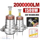 H7 LED izzó  autós fényszóró, nagy teljesítményű CANBUS 360izzó 1:1 Új Generációs Turbo led izzó 200000LM  fényszóró izzó világítás