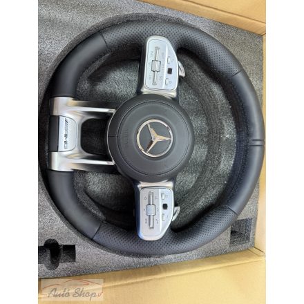 Mercedes AMG kormány nappa bőr Mercedes A, B, C, CLA, CLS, E, G, GLC, GLS, GLE